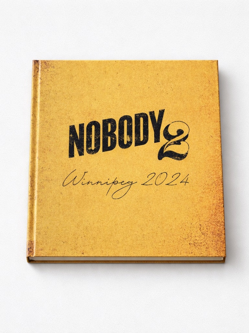 Collectible Nobody 2 Movie Memorabilia Hardcover Coffee Table Book NWT